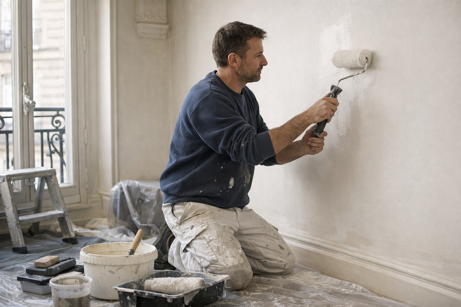 Artisan peintre indépendant à Paris