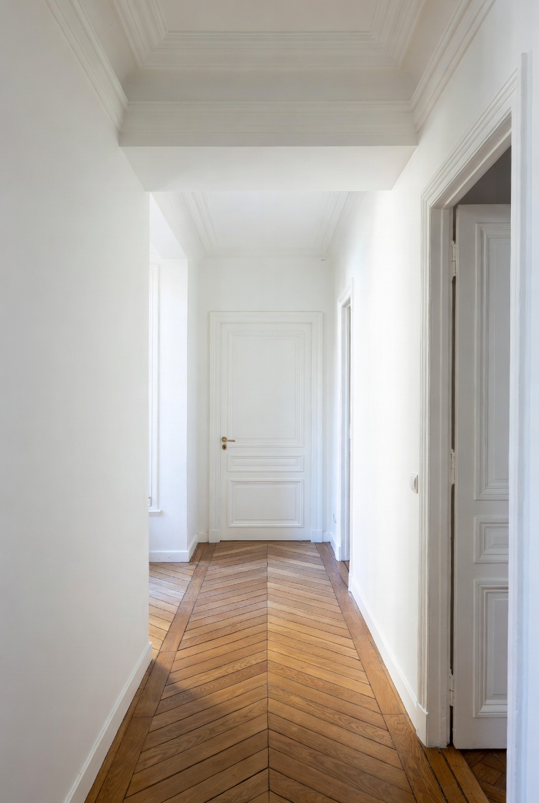 Couloir haussmannien Paris 16ème