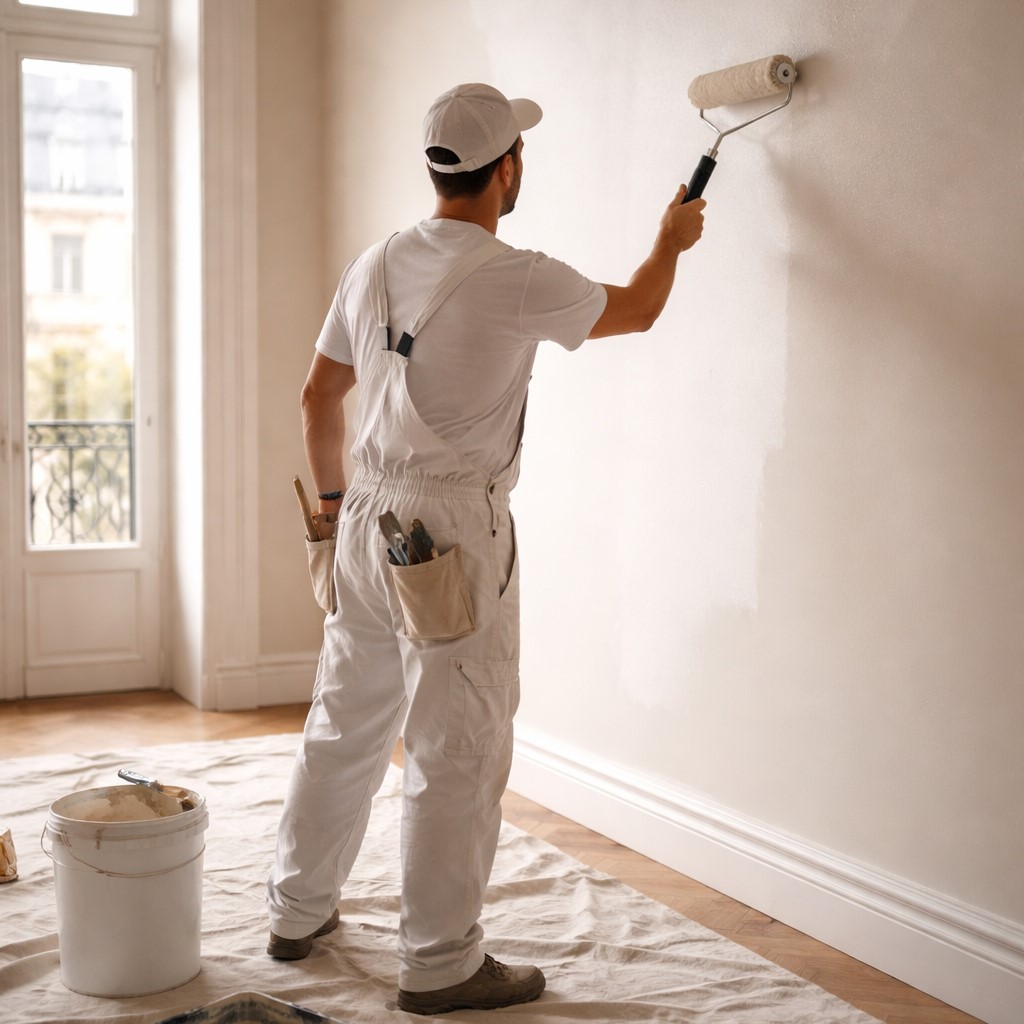 Peinture intérieure appartement à Paris